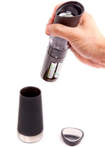 Ozeri Graviti Pro Electric Pepper Mill Grinder 15 Ounces Black 1.0 Count