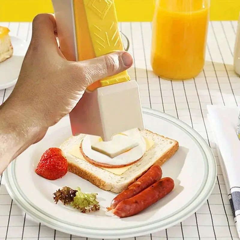 1PC One Click Yellow Cheese Butter Cutter Slicer Stainless Steel Kitchen Cutting