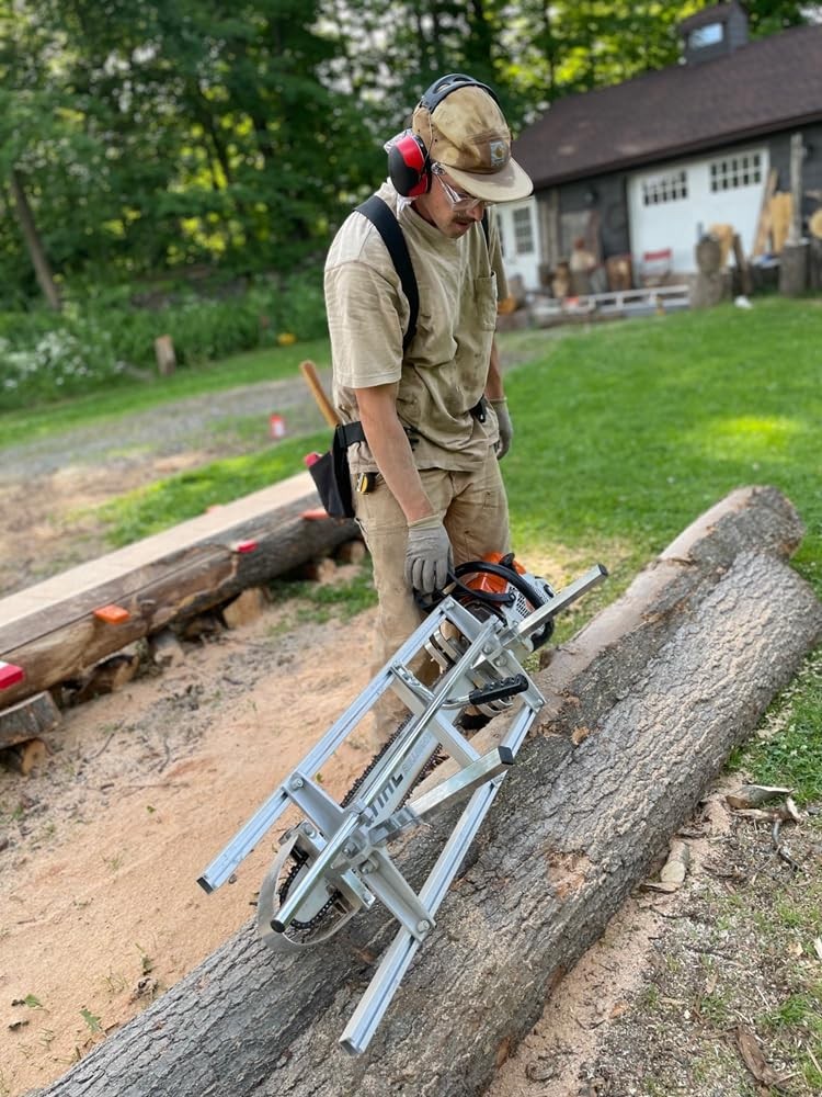 Portable Chainsaw mill 24 Inches Planking Milling Bar Size 14 Inches to 24 In