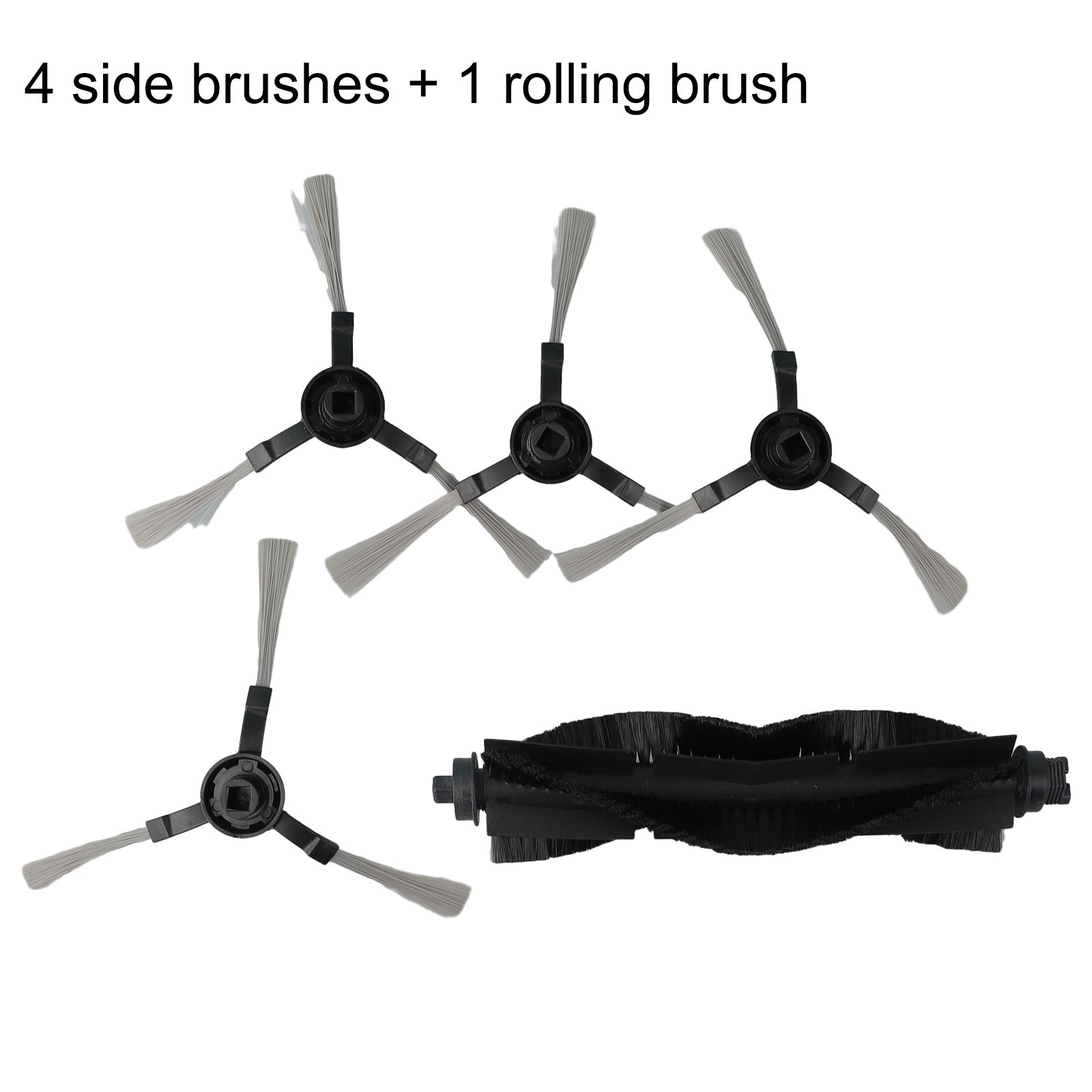 Easy to Clean Side Brush Roller Main Brush for Wyze Robot Vacuum WVCR200S Parts