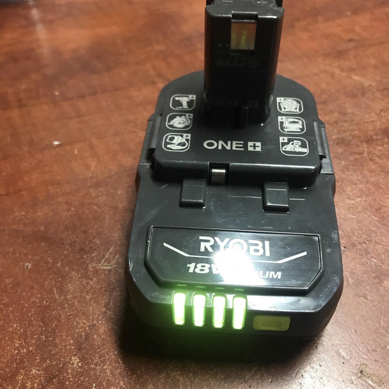 Use Genuine OEM Ryobi PBP006 18V 2Ah Lithium Battery Full Testes Charged