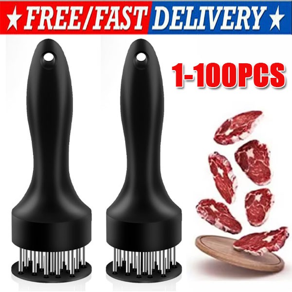 Professional Meat Tenderizer Stainless Steel Needle Cooking Hammer Kitchen Tool