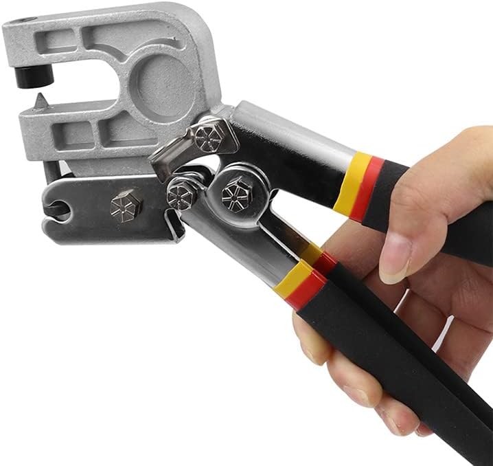 10 Inch High-Carbon Steel Metal Steel Stud Crimper TPR Handle Stud Crimper