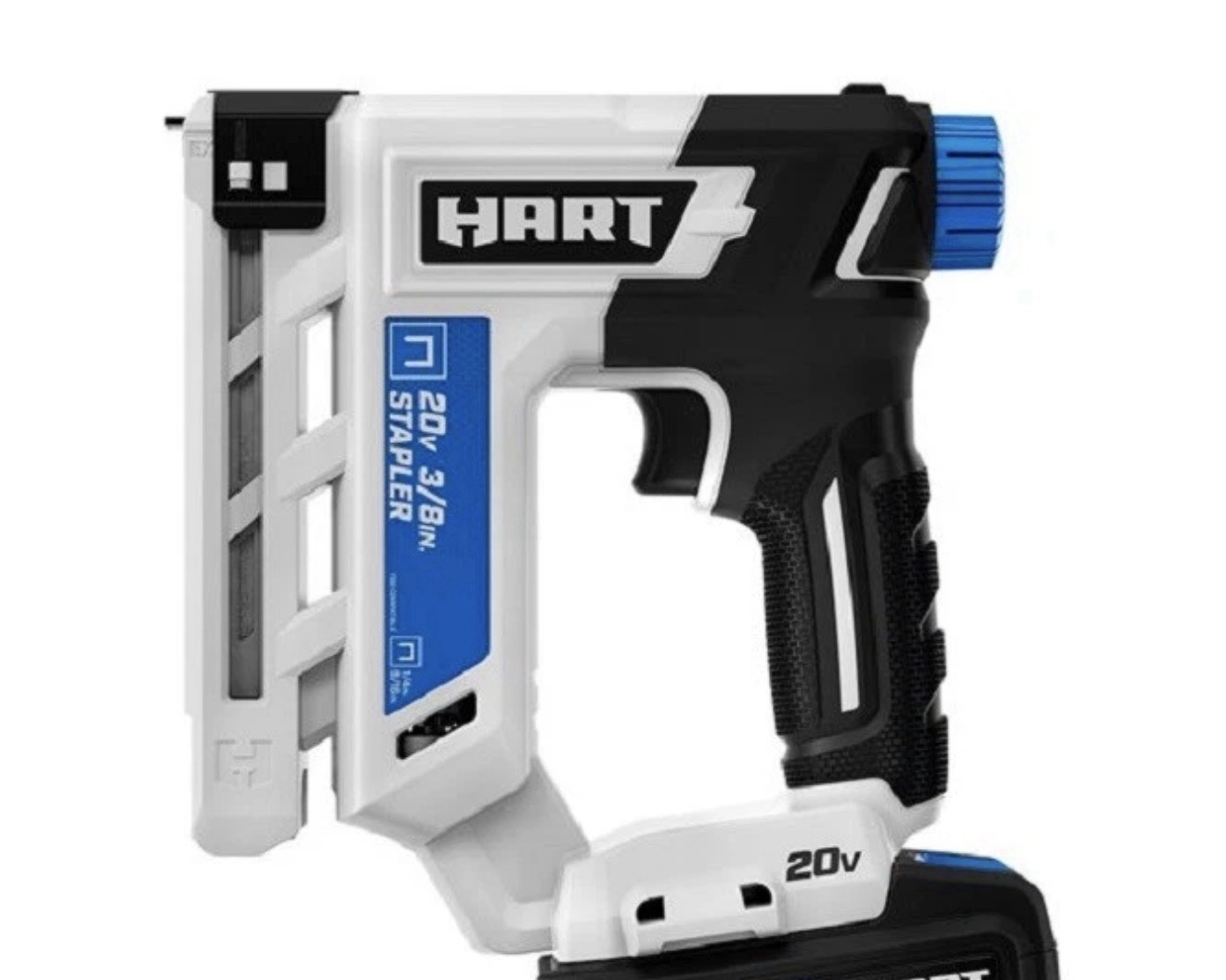 HART HPNR75B 20-Volt 3/8 Inch Crown Stapler No Hose Brand New Tool