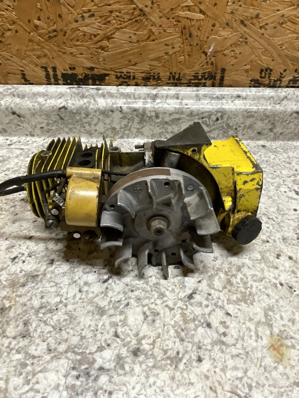 OEM Vintage McCulloch Chainsaw Engine, Untested, Unknown Model, Spins Freely