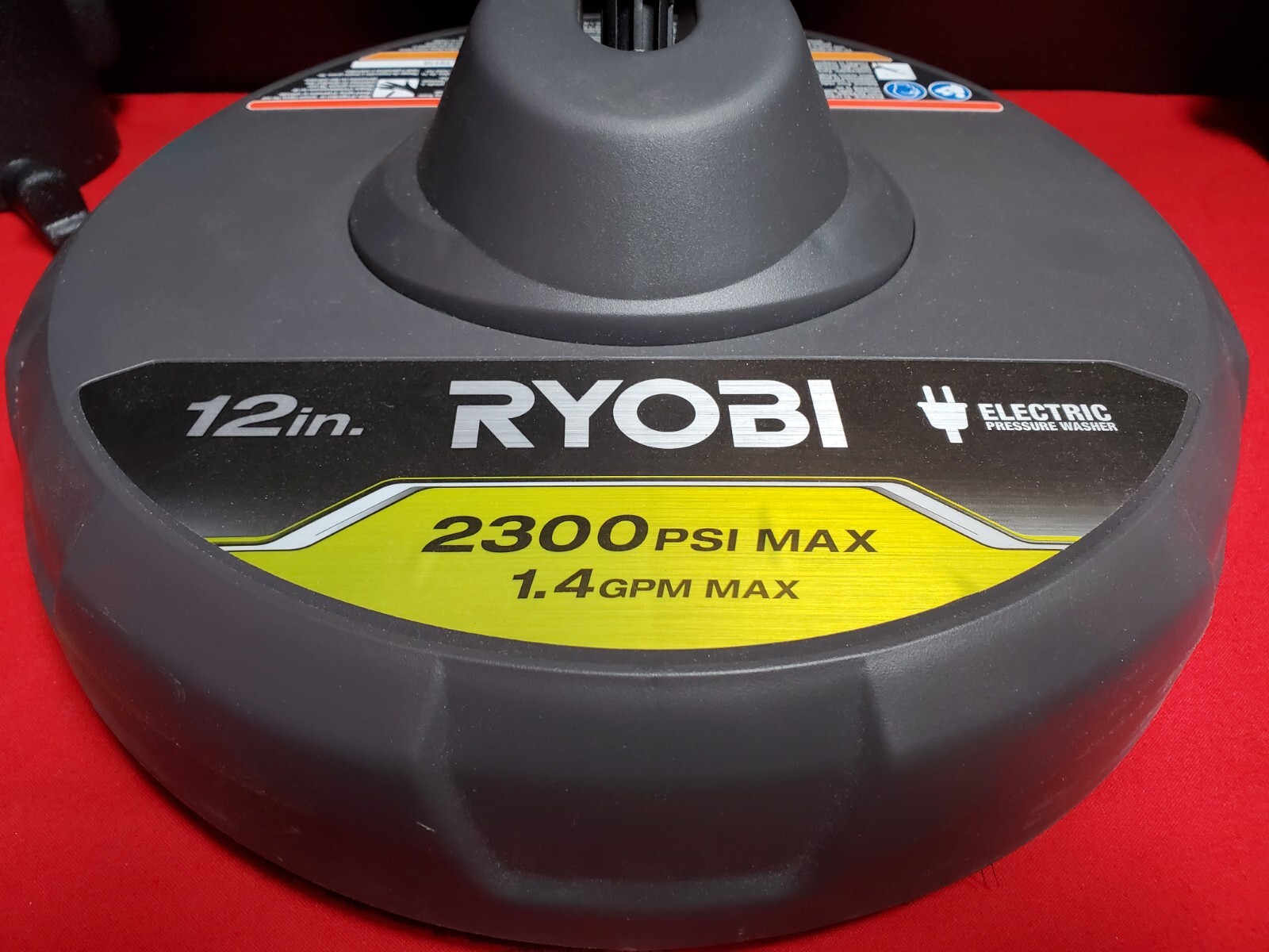 Ryobi 12 in Electric Pressure Washer Surface Cleaner Up To 2300 PSI RY31012