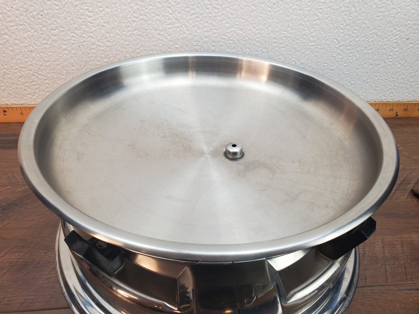 Vtg Lifetime 12″ Liquid Core Electric Casserole Skillet E19762 Tested 1998 Clean