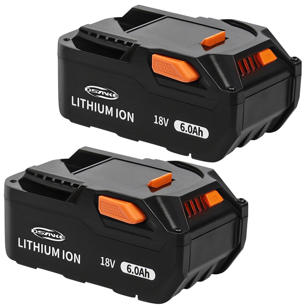 6.0Ah For Ridgid 18V Li-Ion Battery Pack R840083 R840084 R840085 R840086 R840087