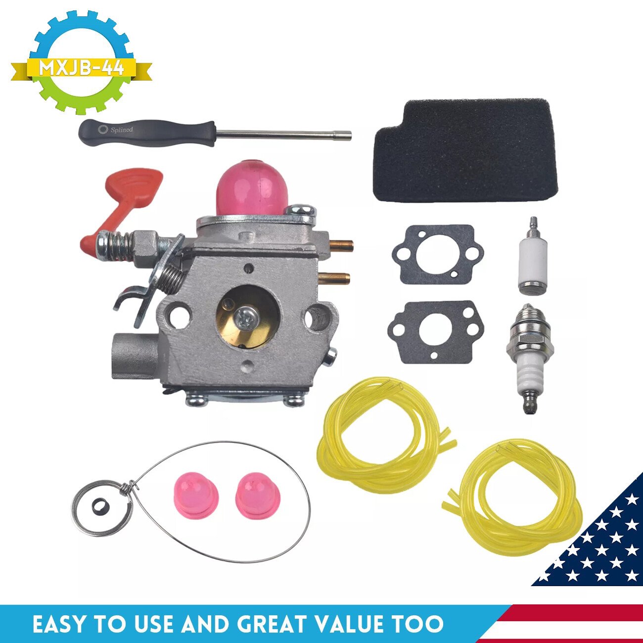 Carburetor for Craftsman 358794600 25Cc 200 Mph / 430 Cfm Gas Blower 545081855