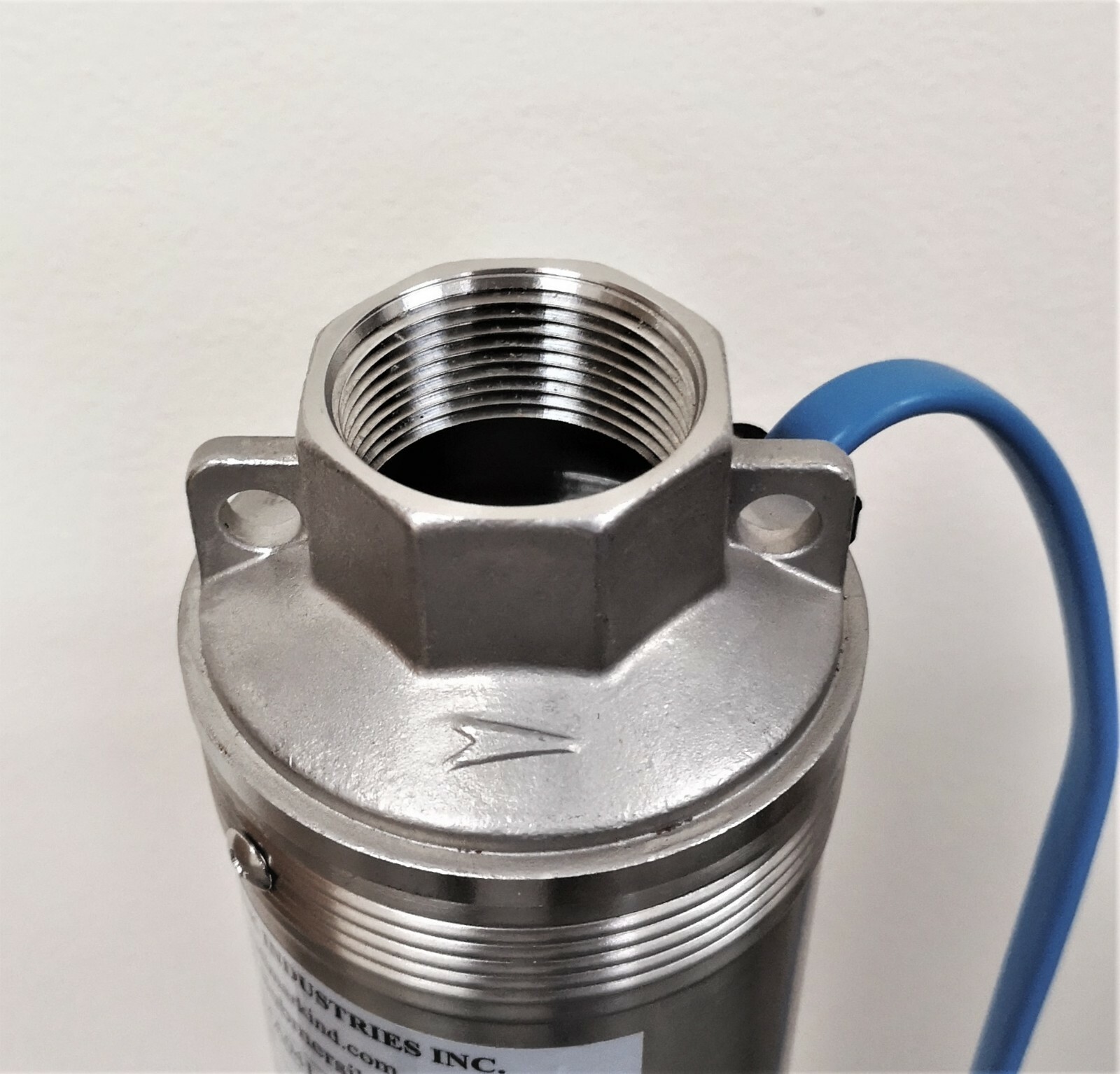Submersible Pump, 3.5″ Deep Well, 1 HP/220V, 33 GPM/207′, all S.S. Hallmark Ind