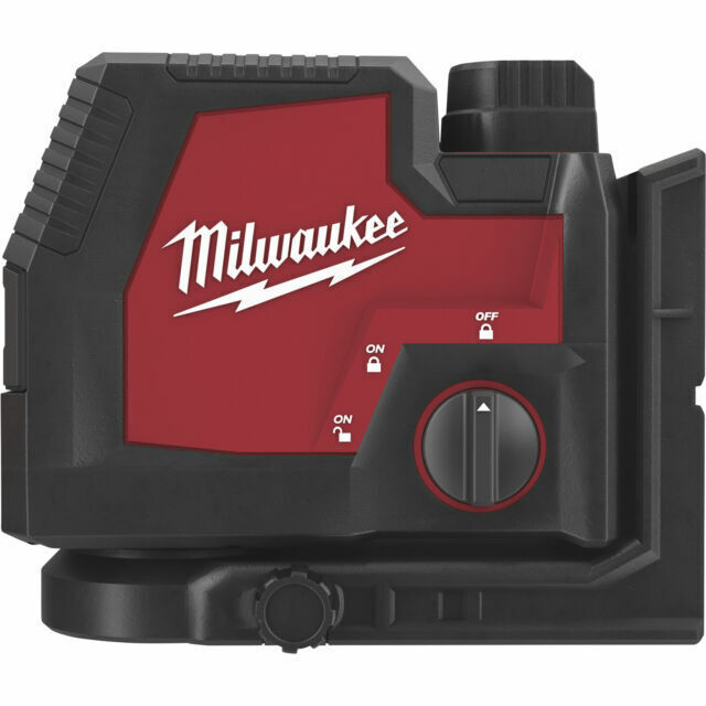 Milwaukee 3522-21 USB Rechargeable Green Cross Line & Plumb Points Laser