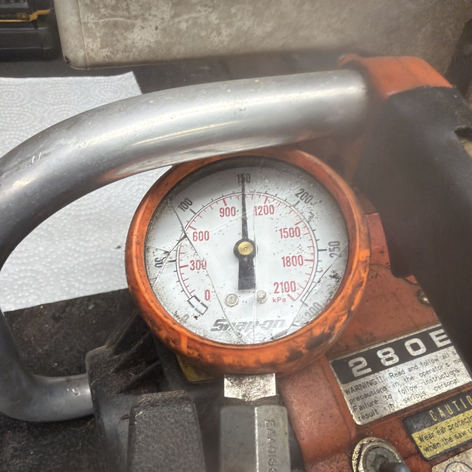 Echo 280E Chainsaw Read Description