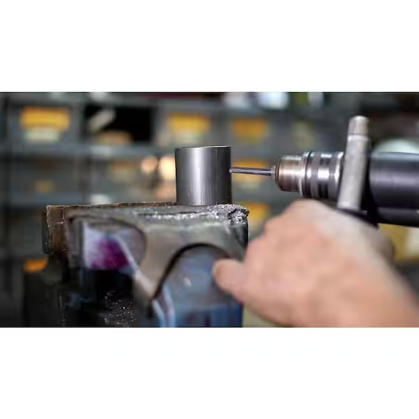 37/64 In. High Speed Steel Black Oxide Reduced Shank Specialty Drill Bit with 3/