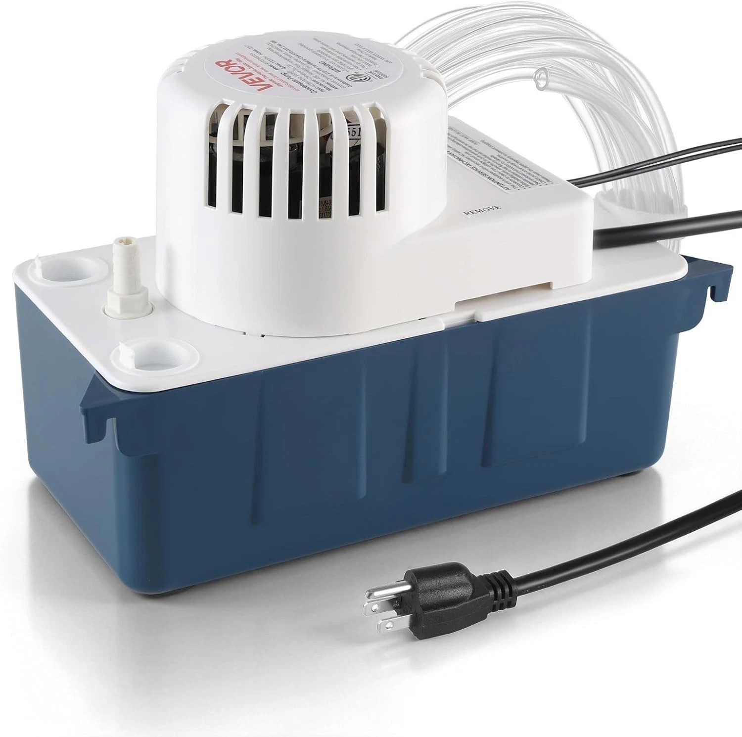 Efficient 1/33 HP Condensate Removal Pump – 100 GPH Flow & Quiet 30 dB Operation
