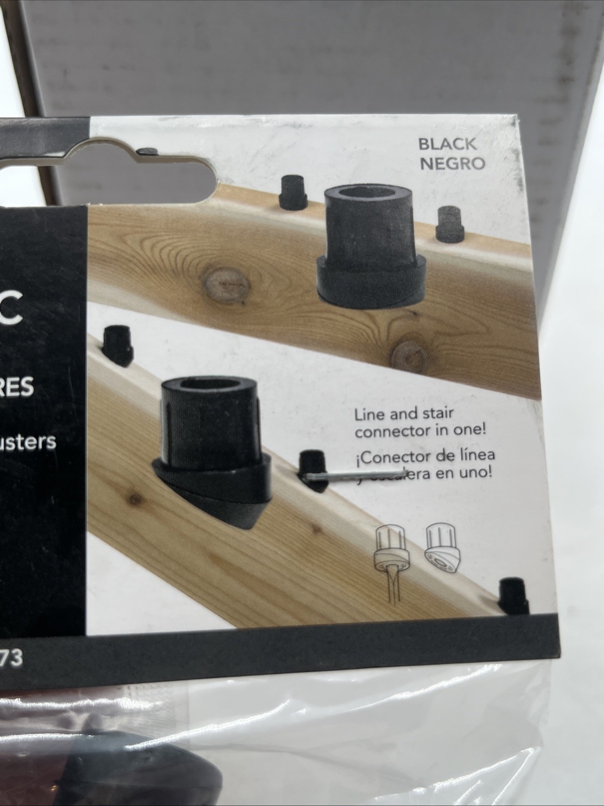 20-Pack Deckorators Black 2-in-1 Classic Baluster Connectors 206873 Lowes 659224