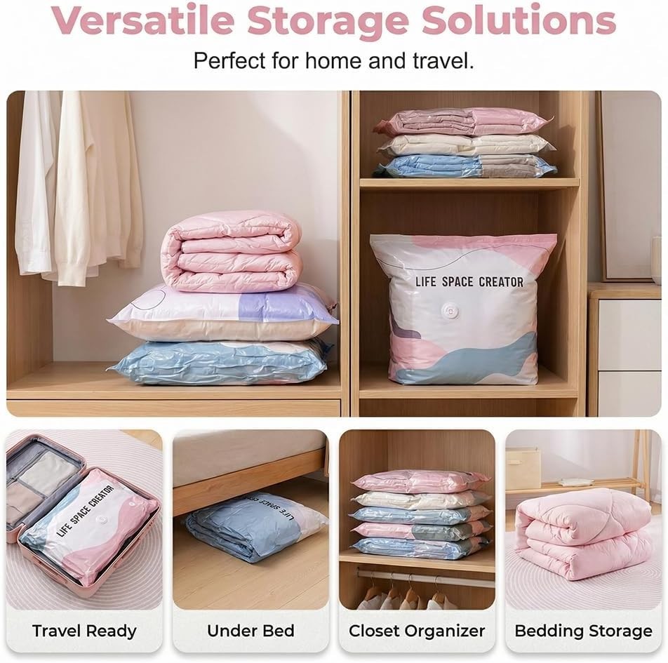 2026 Life Space Creator Storage Bag Compression Extra Large Capacity Bag No Pump
