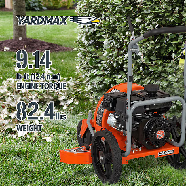 YARDMAX YF1565 209-cc 4-cycle 1200-CFM 150-MPH Gas Walk-behind Leaf Blower