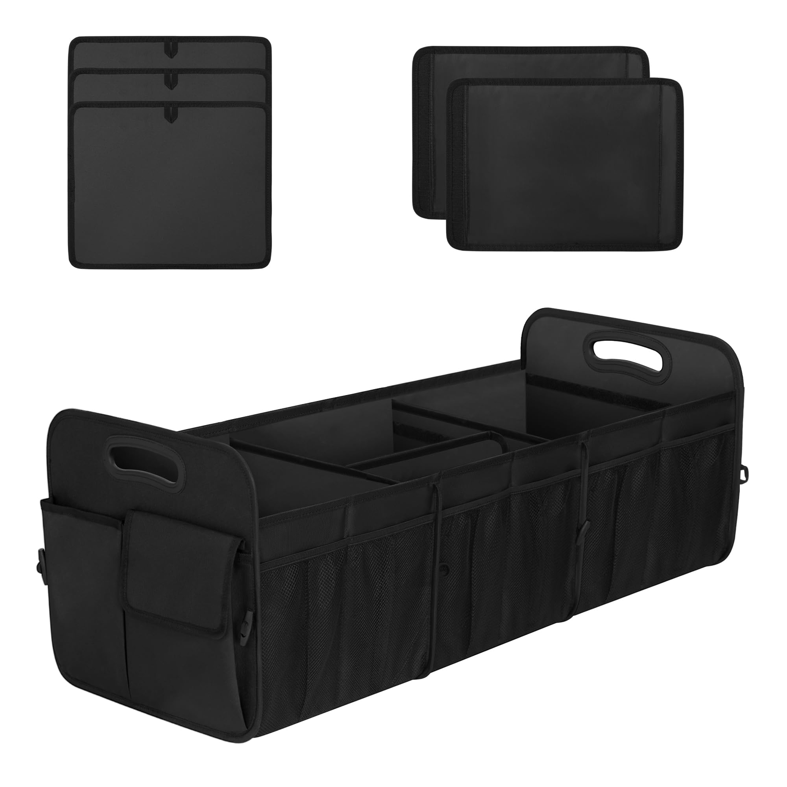 Car Trunk Organizer, Waterproof, Non-Slip, Foldable Capacity 90L for All Vehicle