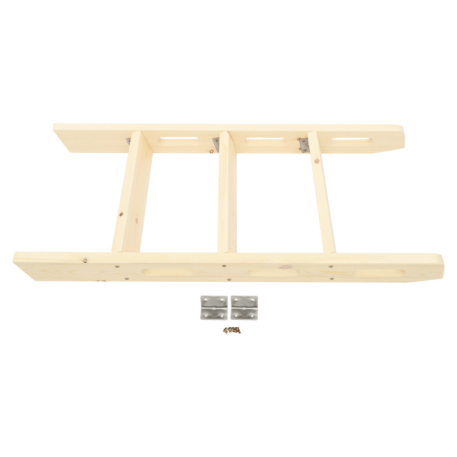 3 Steps Solid Wood Bed Ladder, Durable Step Ladder, for Dorm, Teens Adults Room