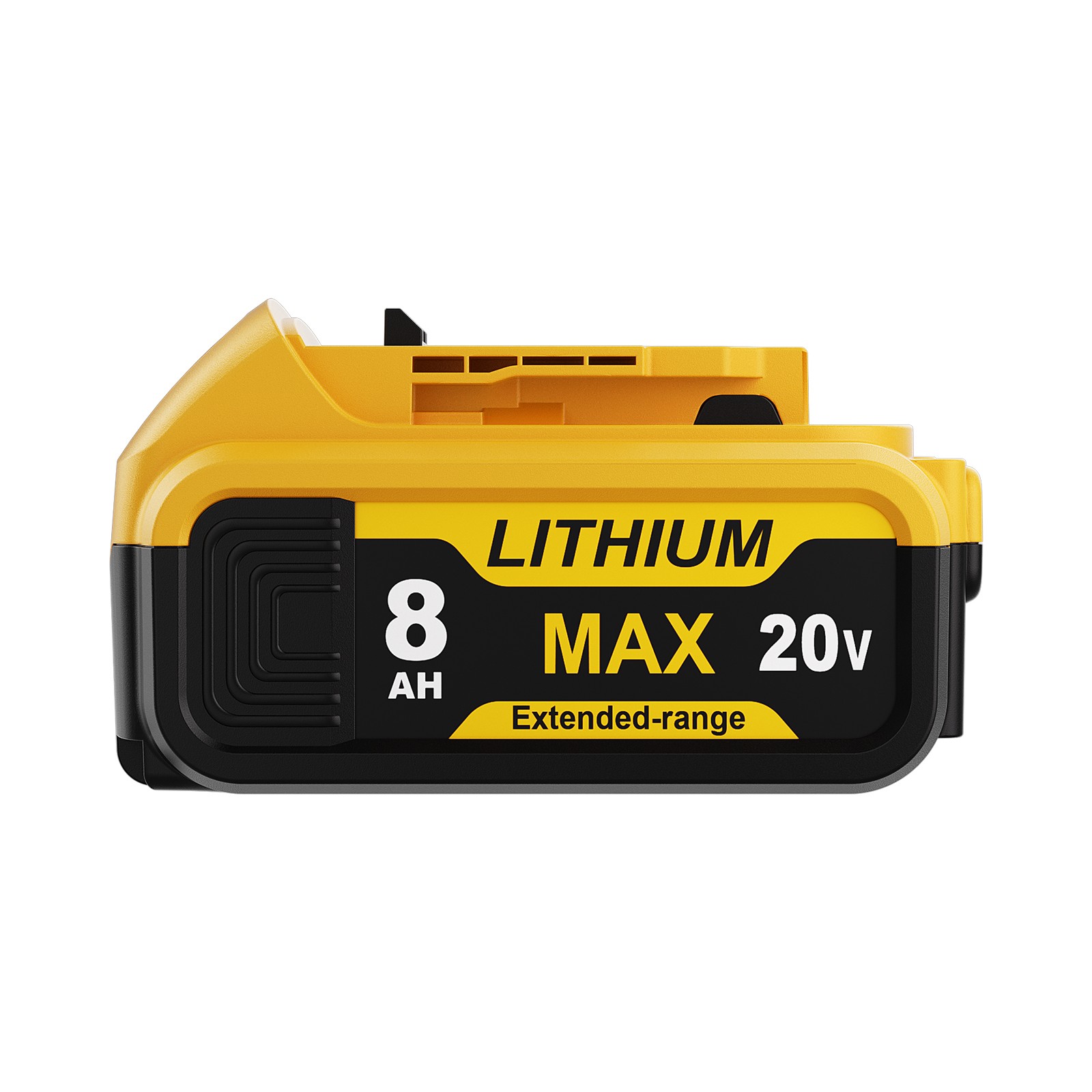 2PCS 8.0AH For DeWalt 20V Max 8000mAH DCB200 DCB204 DCB205 20Volt Li-ion Battery