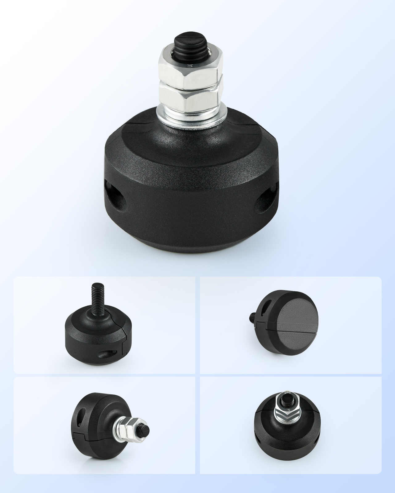 CO-Z Round Magnetic Limit Switches Nylon Gate Magnets for Sliding Gate Opener