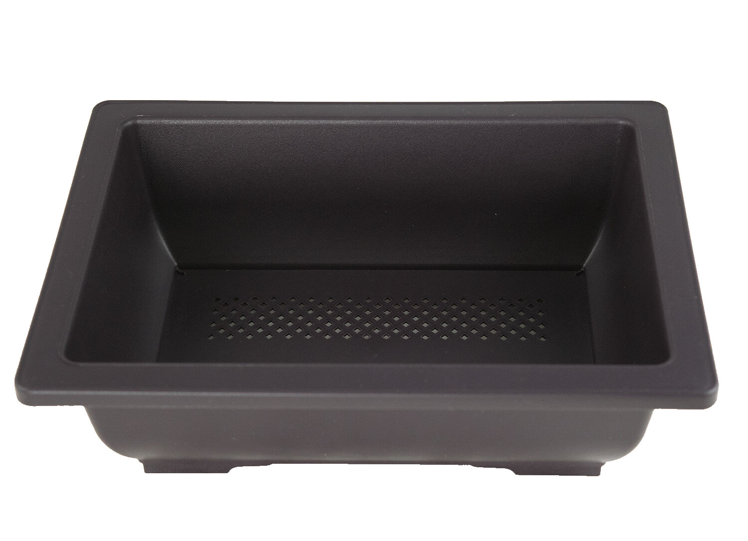8 Rectangular Plastic Bonsai / Cactus & Succulent Pot 10″x 7.5″x 3″ Dark Brown