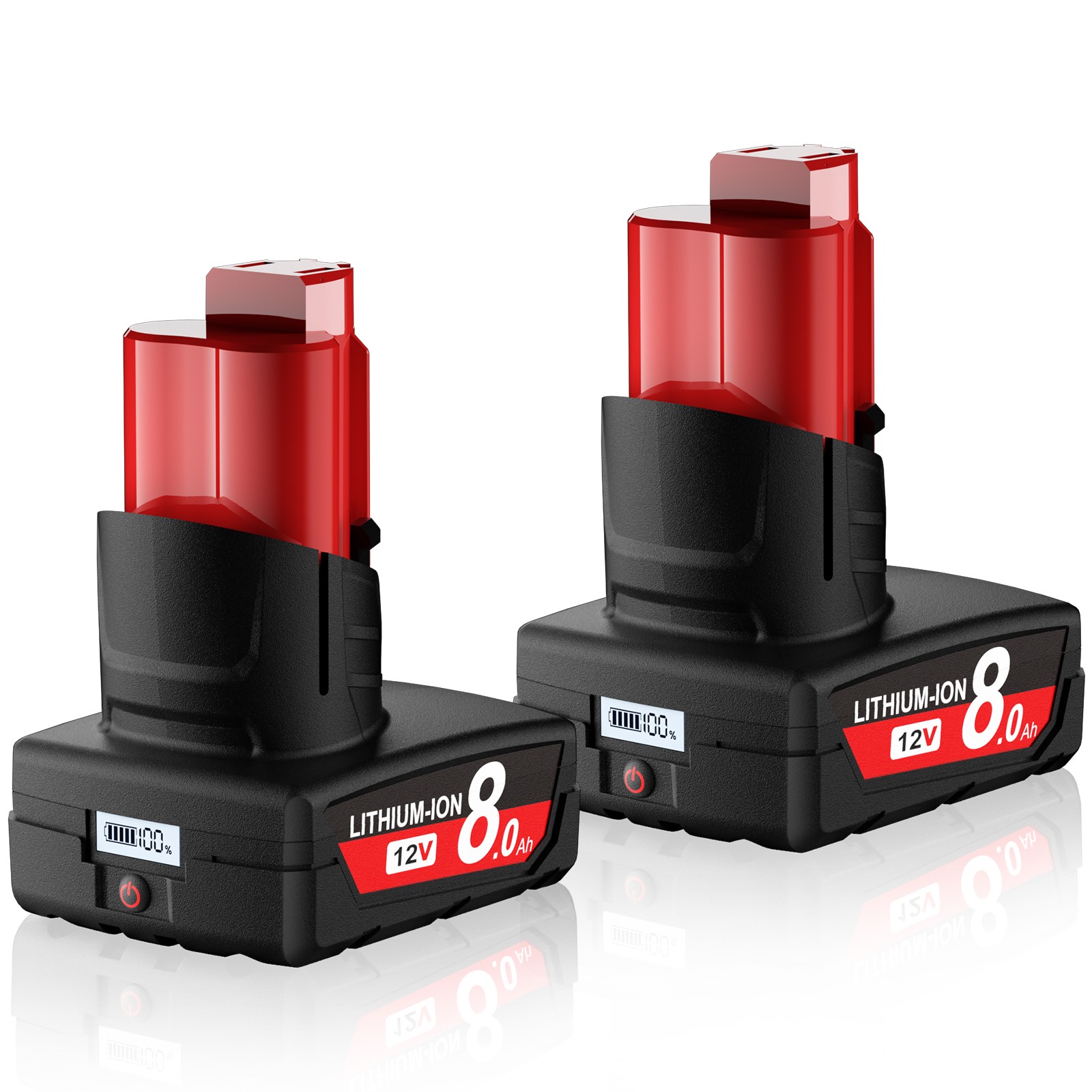 12V 6.0AH 3.0AH For Milwaukee for M12 Lithium Battery 48-11-2460 48-11-2440 US