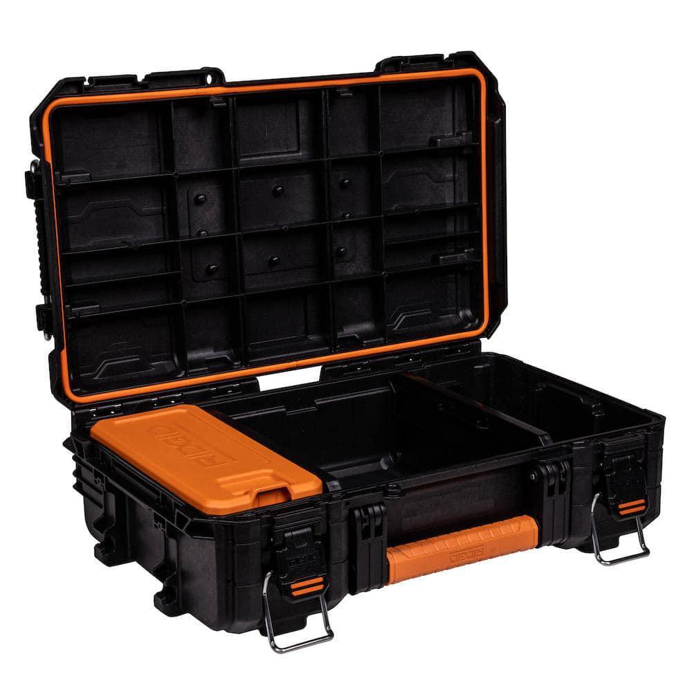 RIDGID 2.0 Pro Gear System Power Tool Case and Storage Tool Box