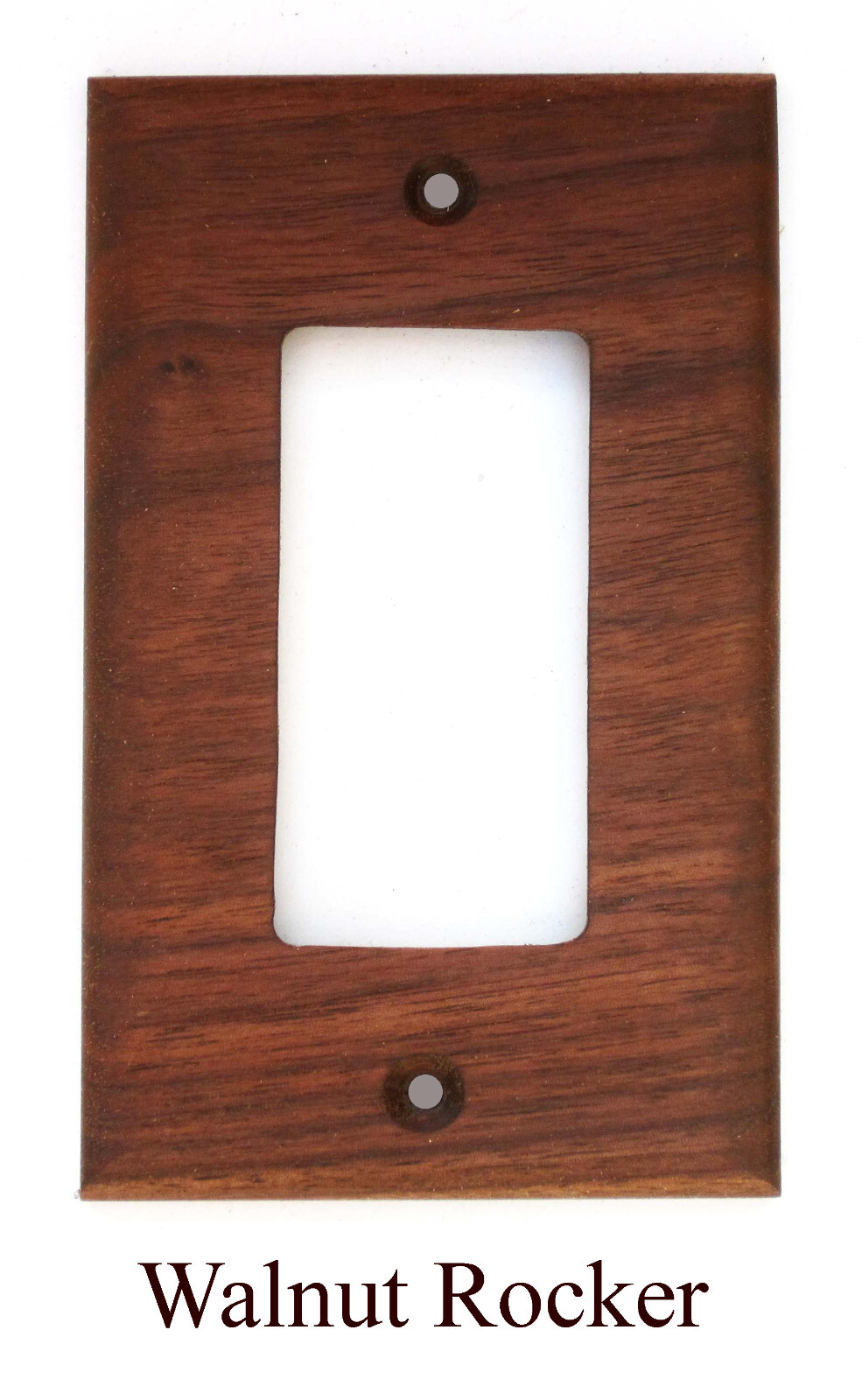 Solid Black Walnut Light Switch Plates/Covers Any Size +Custom