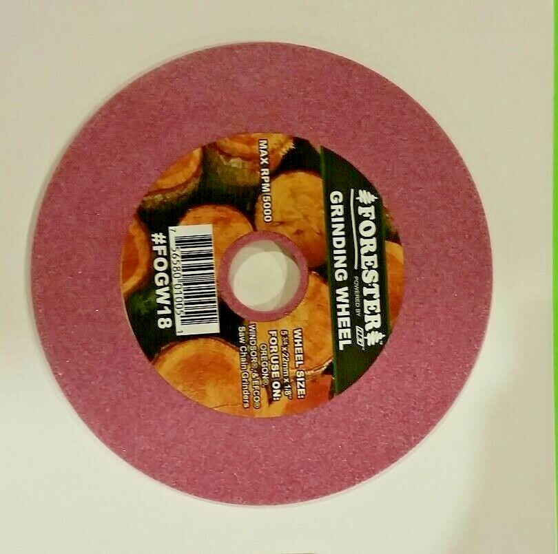 GRINDING WHEEL 1/8″ 3.2mm Chainsaw Sharpener 5 3/4″ x 7/8″ (22mm) x 1/8″