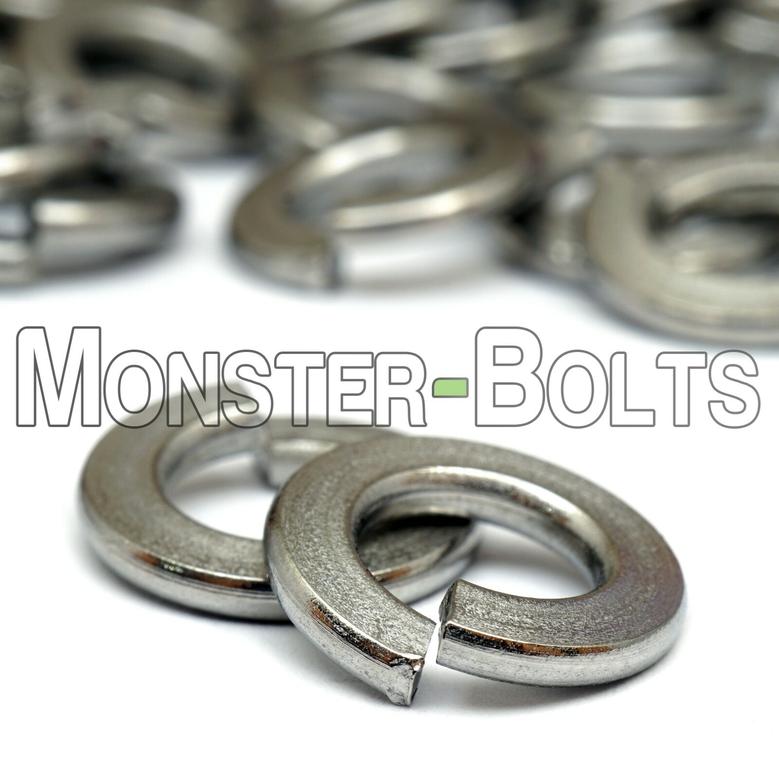 SAE Stainless Steel Split Lock Washers – #2 #4 #6 #8 #10 1/4″ 5/16″ US Inch 18-8