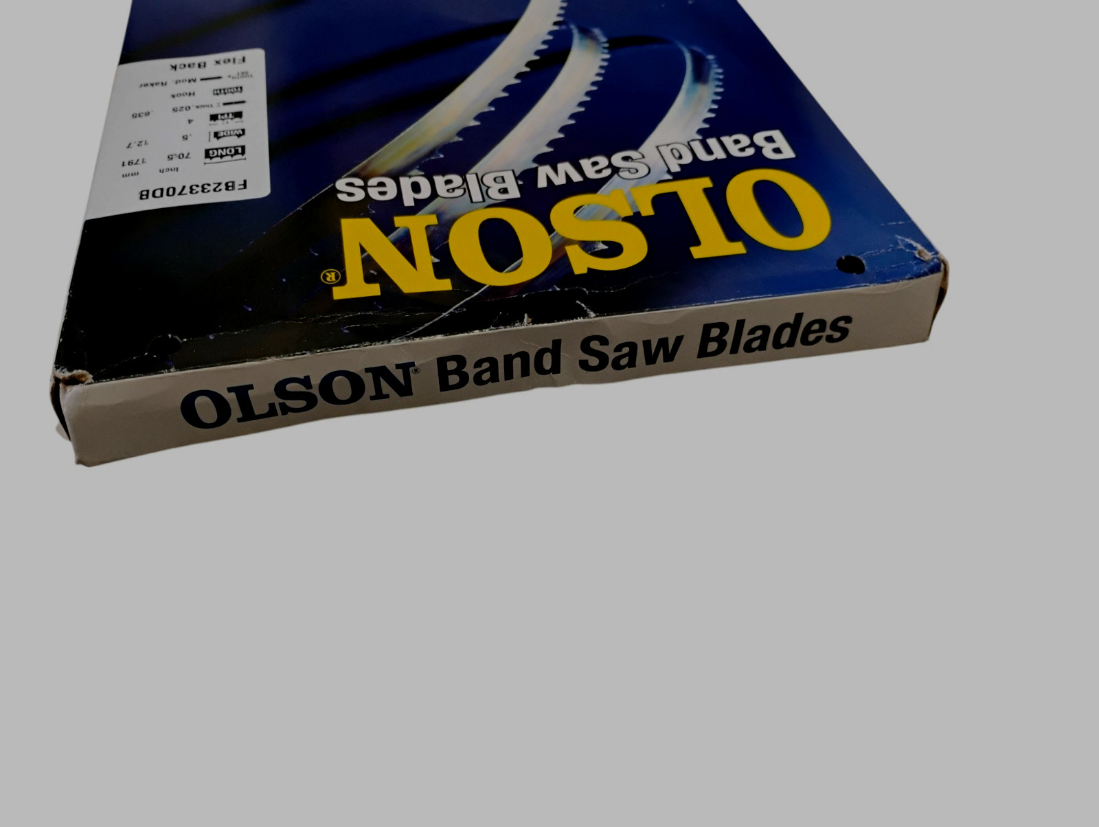 Olson Saw FB23370DB 1/2 by 0.025 by 70-1/2-Inch HEFB 4 TPI Hook Bandsaw Blade