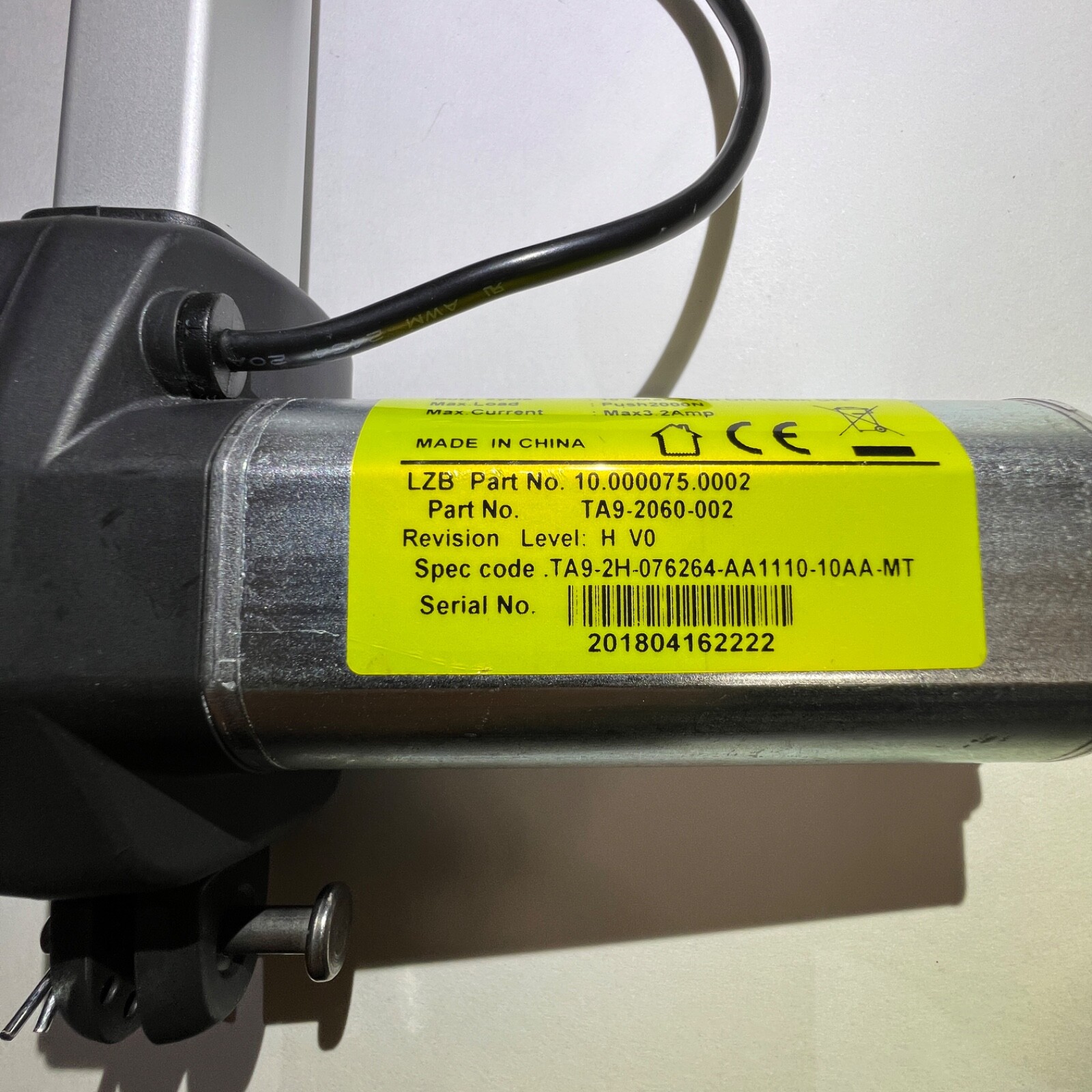 MINT La-Z-Boy 10.000075.0002 Actuator Motor TiMotion TA4-2060-002 / TA9-2060-002