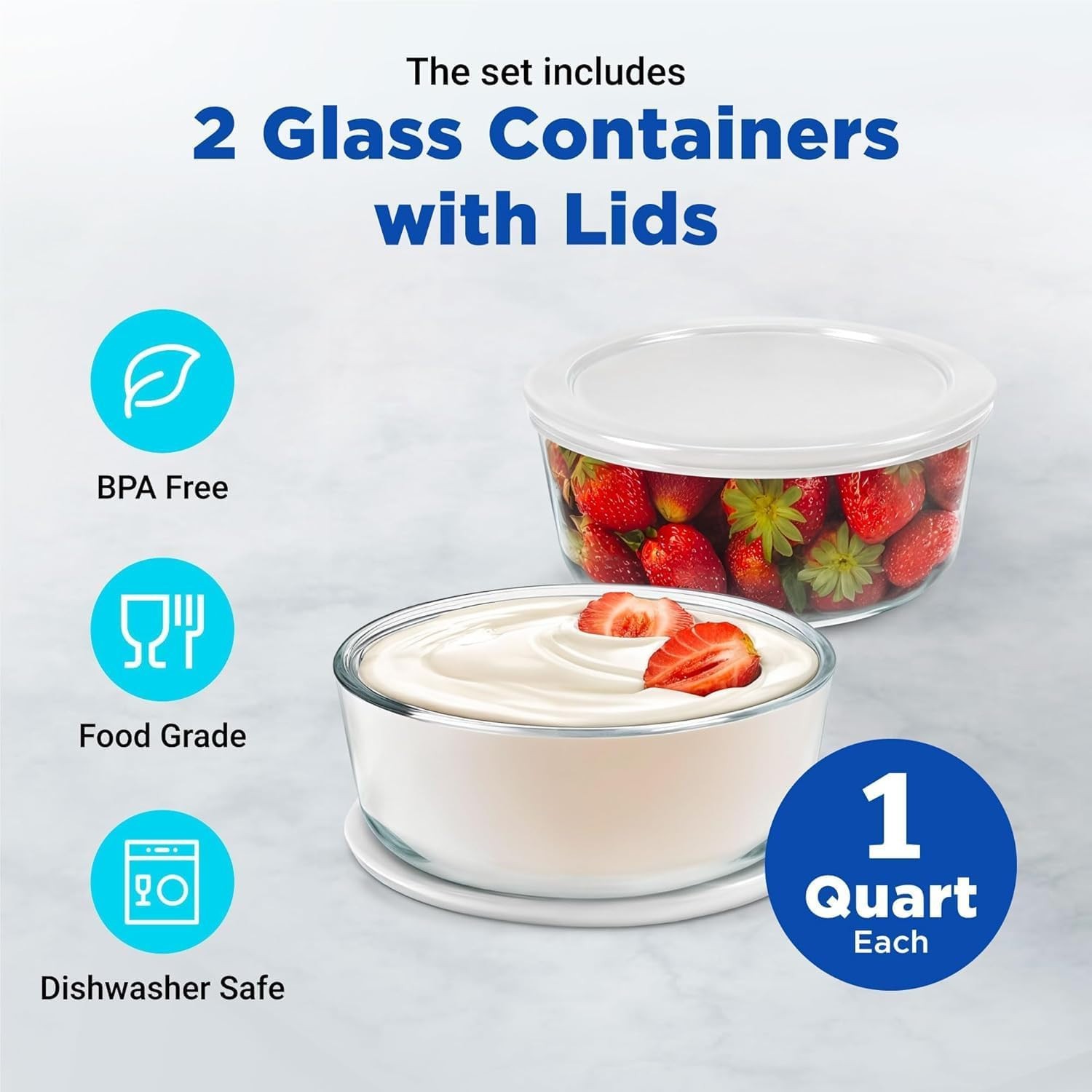 Ultimate Probiotic Yogurt Maker Adjustable Temperature Time Control, 8 Jars Open