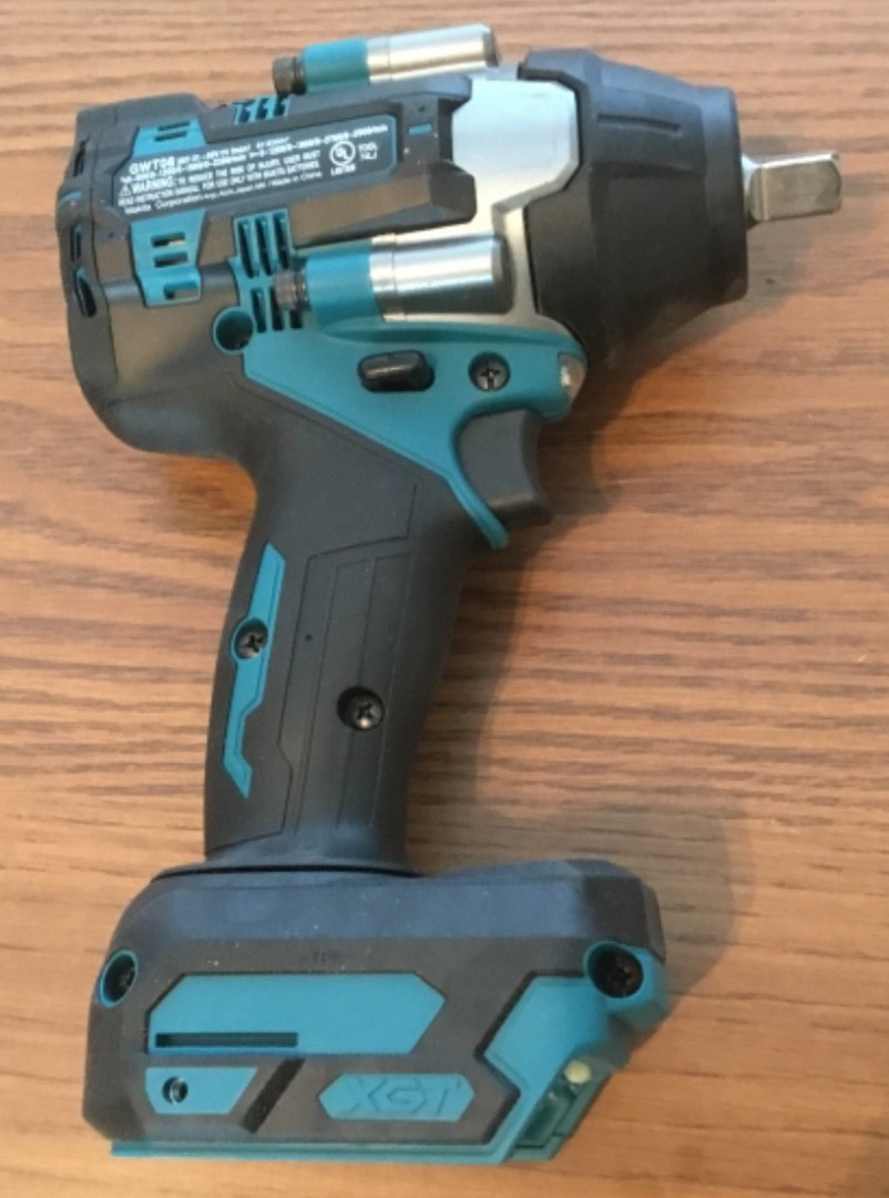 Makita GWT08Z 40V Max XGT Brushless Cordless 4‑Speed Mid‑Torque 1/2″ Sq. Drive