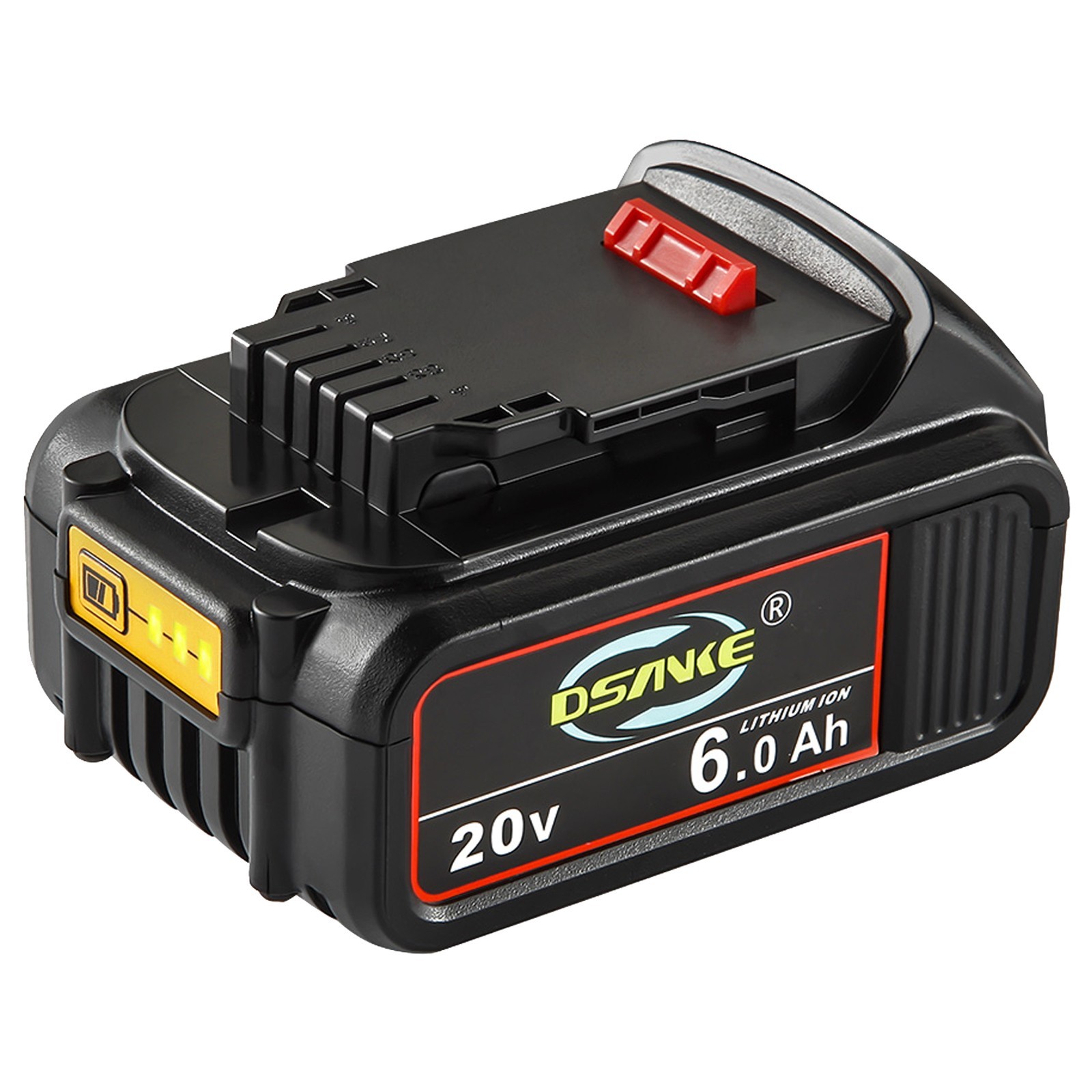 2 Pack 20V For DeWalt DCB206-2 20 Volt Max XR 6.0AH Lithium Ion Battery DCB205-2