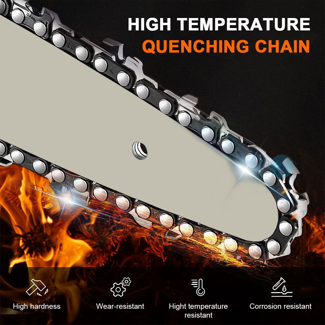 6″ Mini Chainsaw Cordless Handheld Electric Chain Saw Wood Cutter With Battery