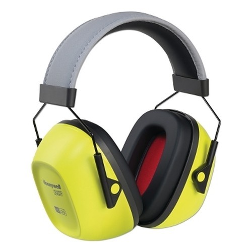 HONEYWELL 1035110-VS EARMUFFS 30DB HI-VIZ YELLOW OVER-THE-HEAD
