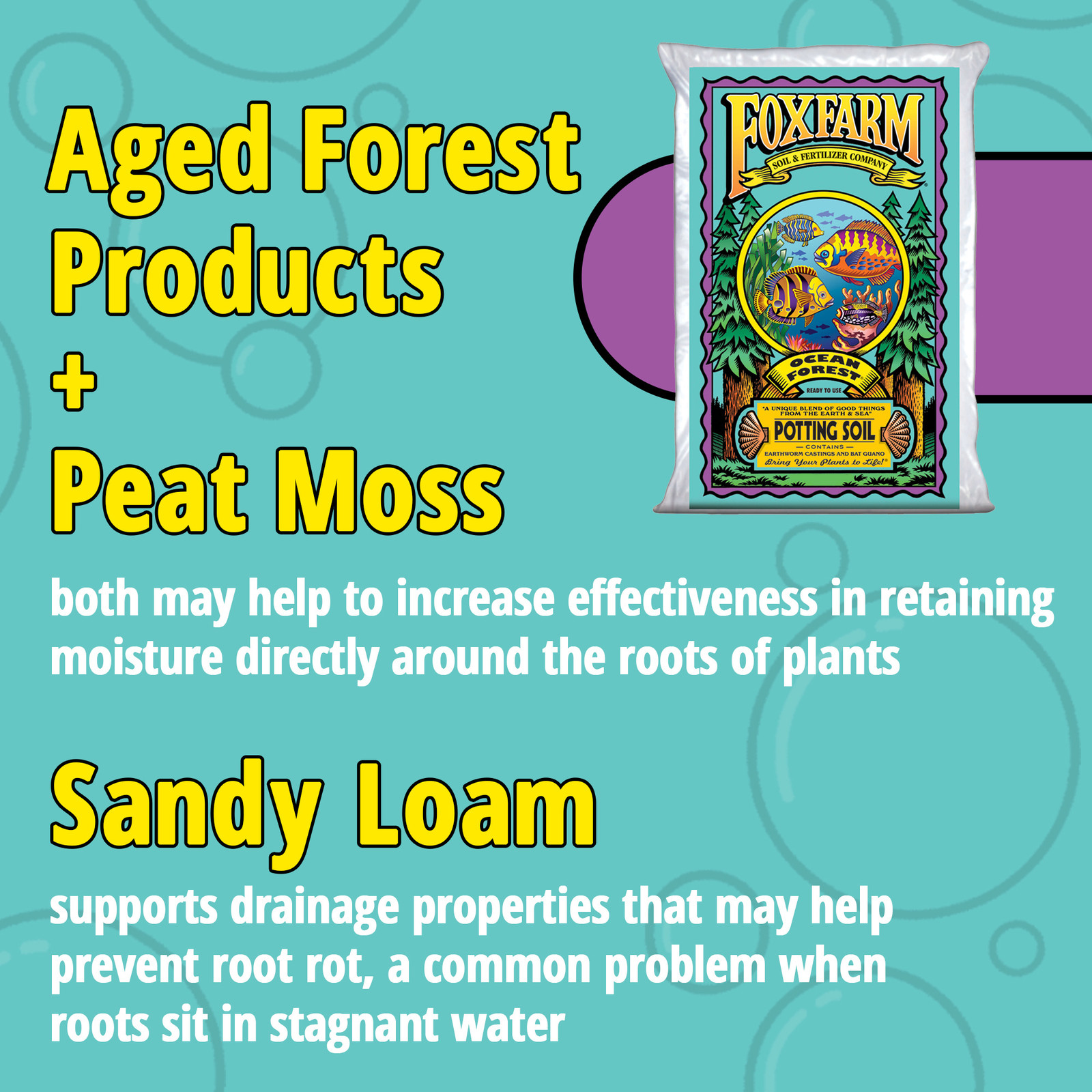 FoxFarm (#FX14053) Ocean Forest Potting Soil, 12-Quart (Pack of 1)