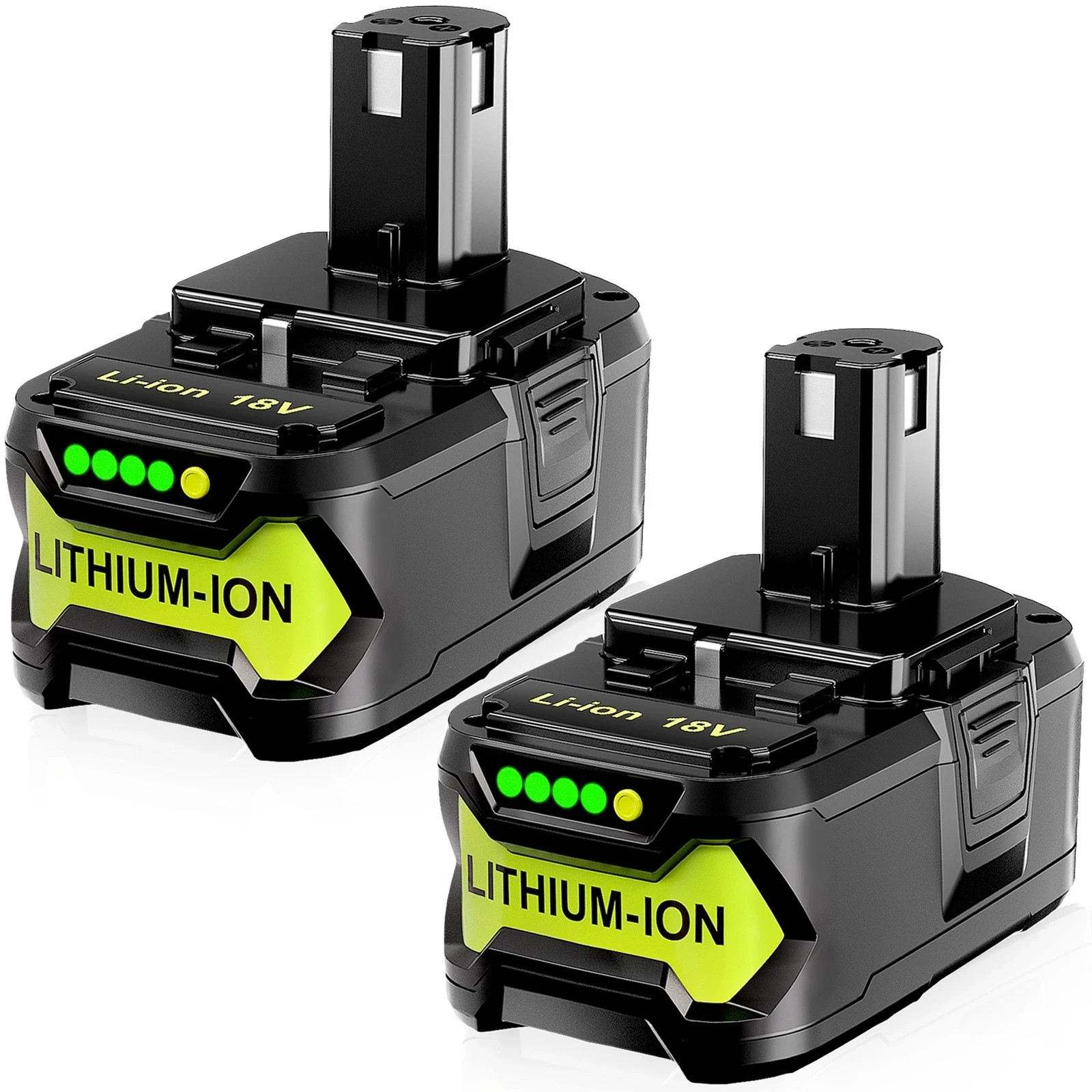 2Pack 18V 8Ah For Ryobi ONE Plus High Capacity Lithium Battery P108 P107 P105 US