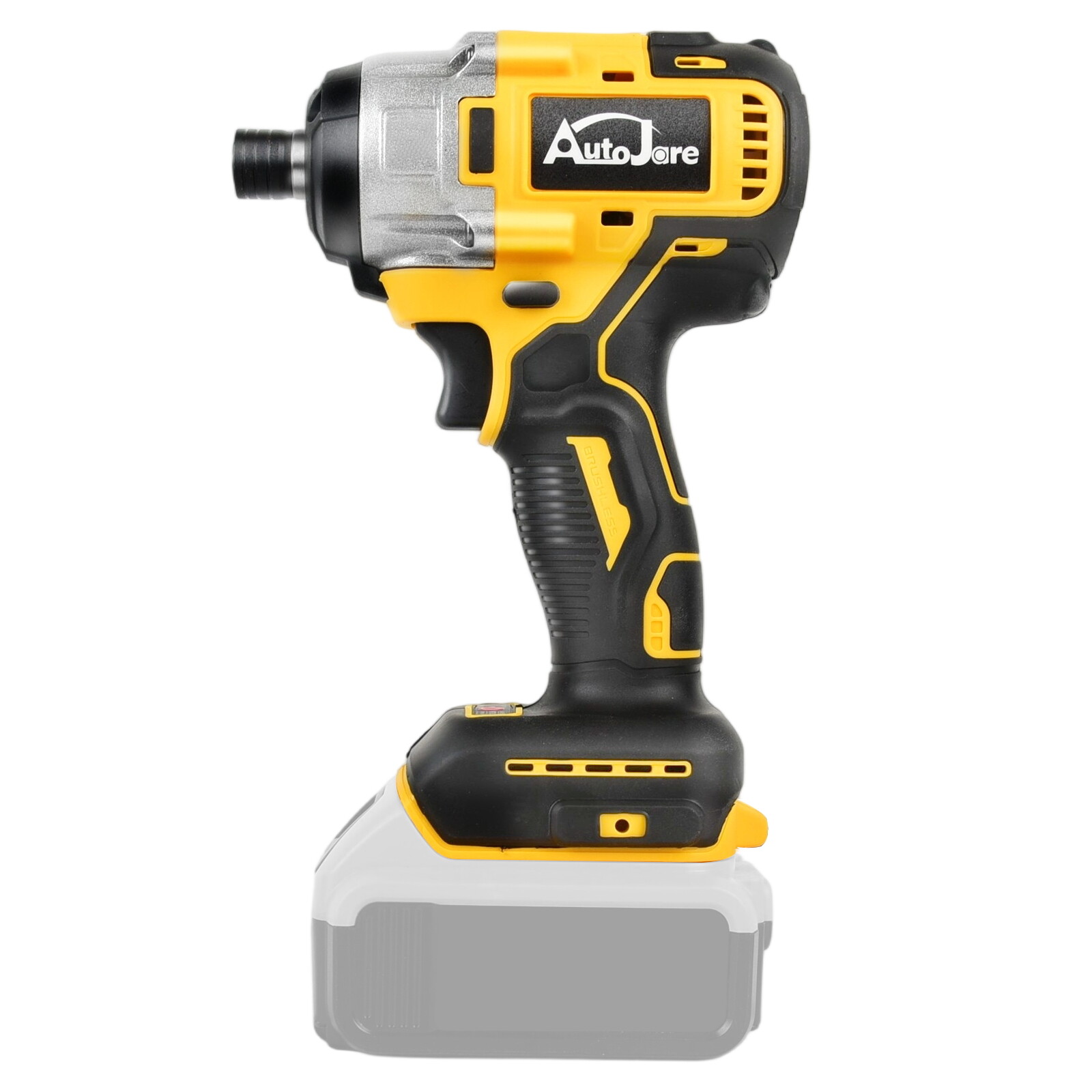 Brushless Cordless Impact Driver,for Dewalt 20V Max Battery,1/4″ Compact,2 Speed