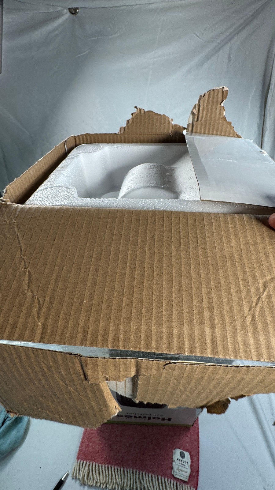 Holmes HAP1203 Tower Air Purifier HEPA-Type 188 sq ft – Open Box