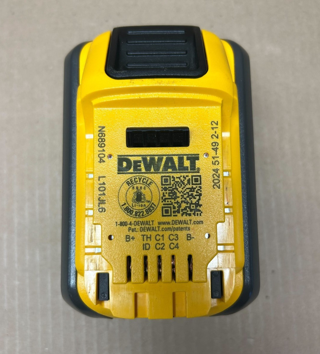 (DCB609) DEWALT 20V/60V MAX* FLEXVOLT® 9Ah Battery