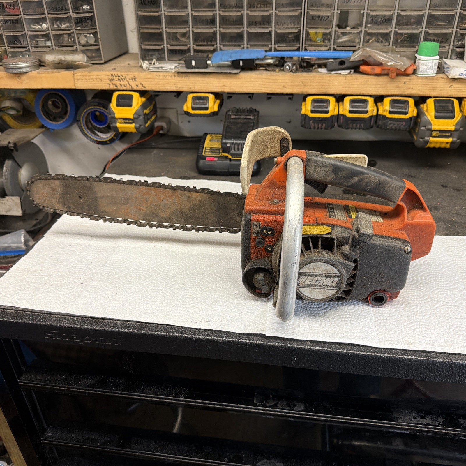 Echo 280E Chainsaw Read Description
