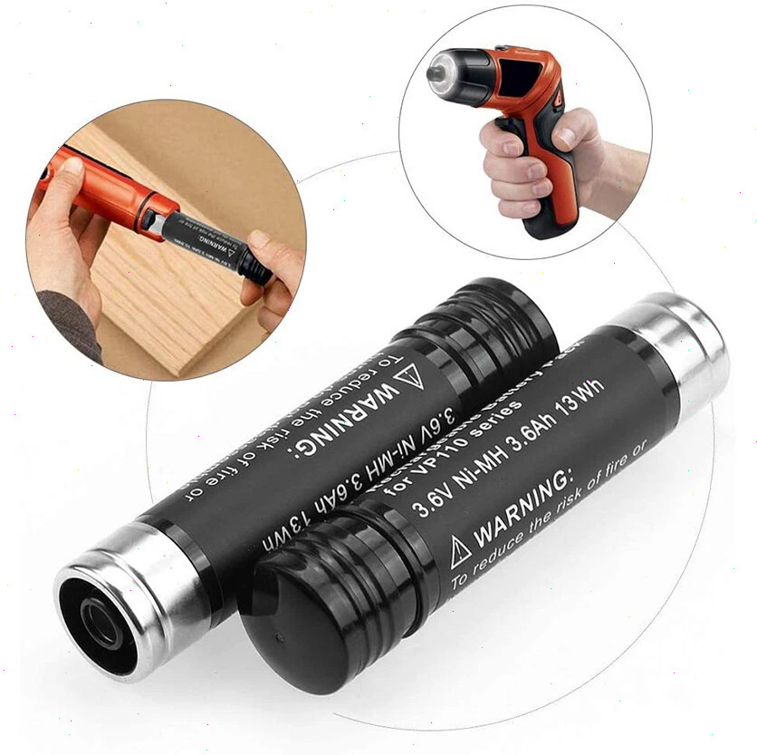 2Pack 3.6Ah For Black and Decker 3.6V Battery Versapak Gold VP100 VP105 VP110 US
