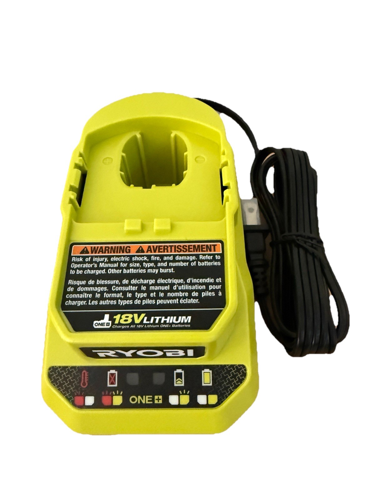 Ryobi PCG002 18V ONE+ Lithium-Ion FAST Battery Charger OEM