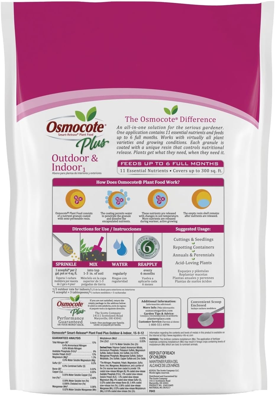 Smart-Release Plant Food Granular Continuou Continuous Release Plant Fertilizer