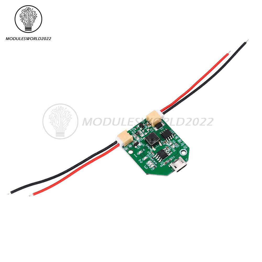 3.7V Universal USB Rechargeable Small Fan Circuit Board Mobile Fan Control Board