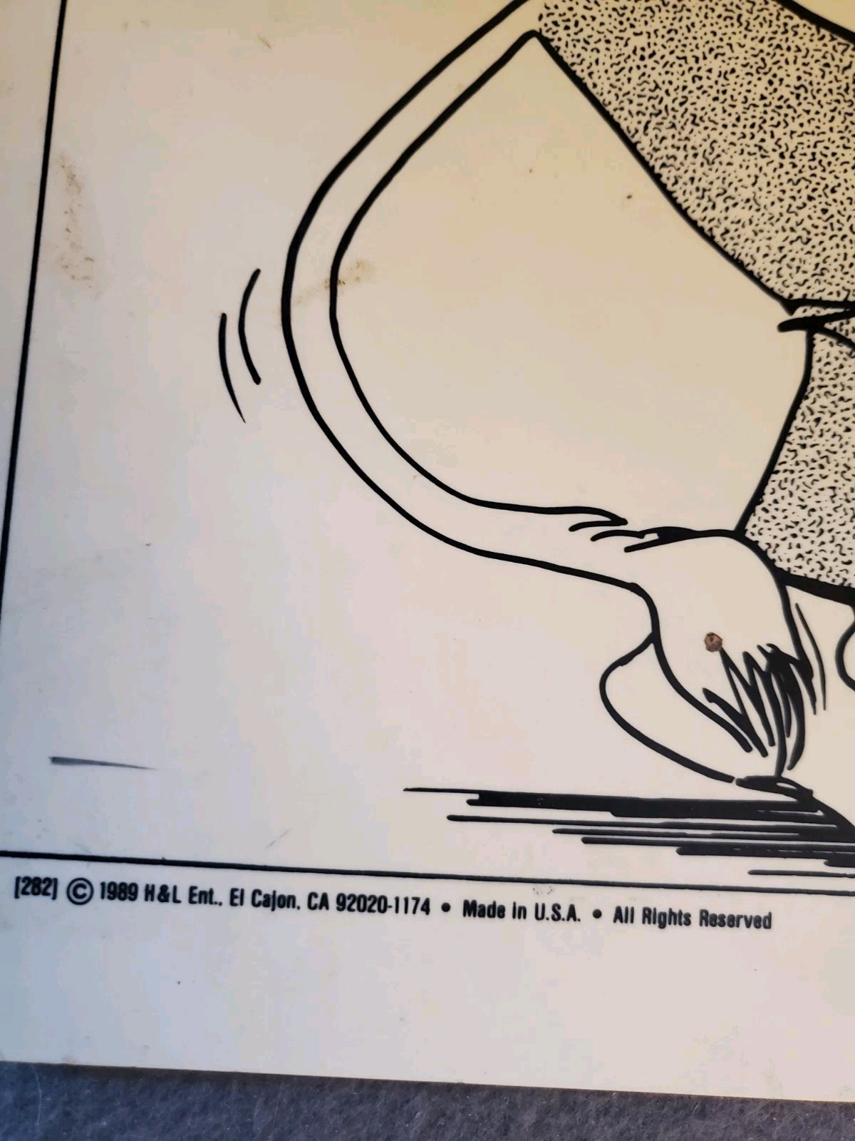 E14 Vtg 1989 Hit Any Key To Continue Computer 11″ x 17″ Wall Sign