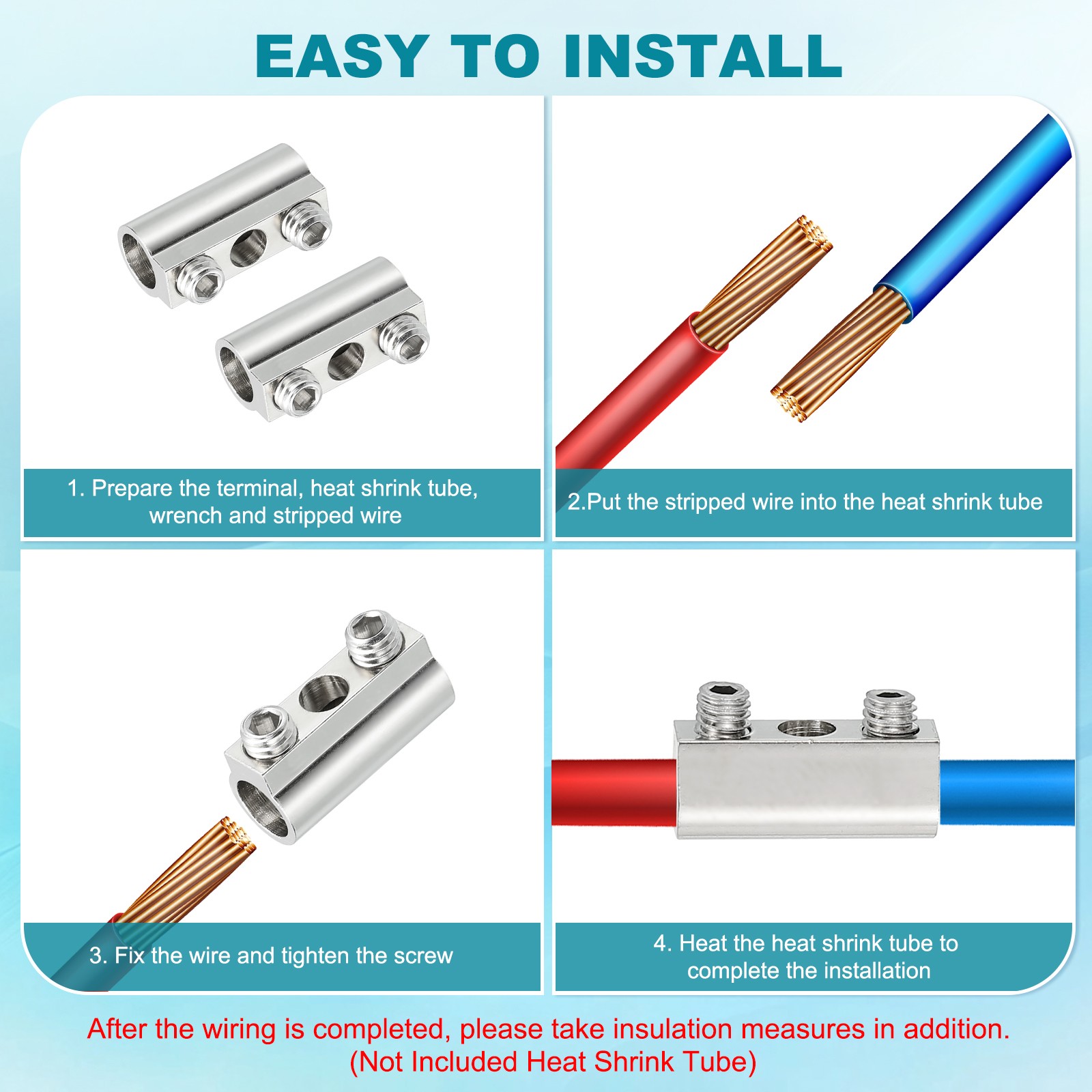 10 Pack Steel Wire Rope Cable Clamp M2.5 Wire Rope Clips with Screw Silver Tone